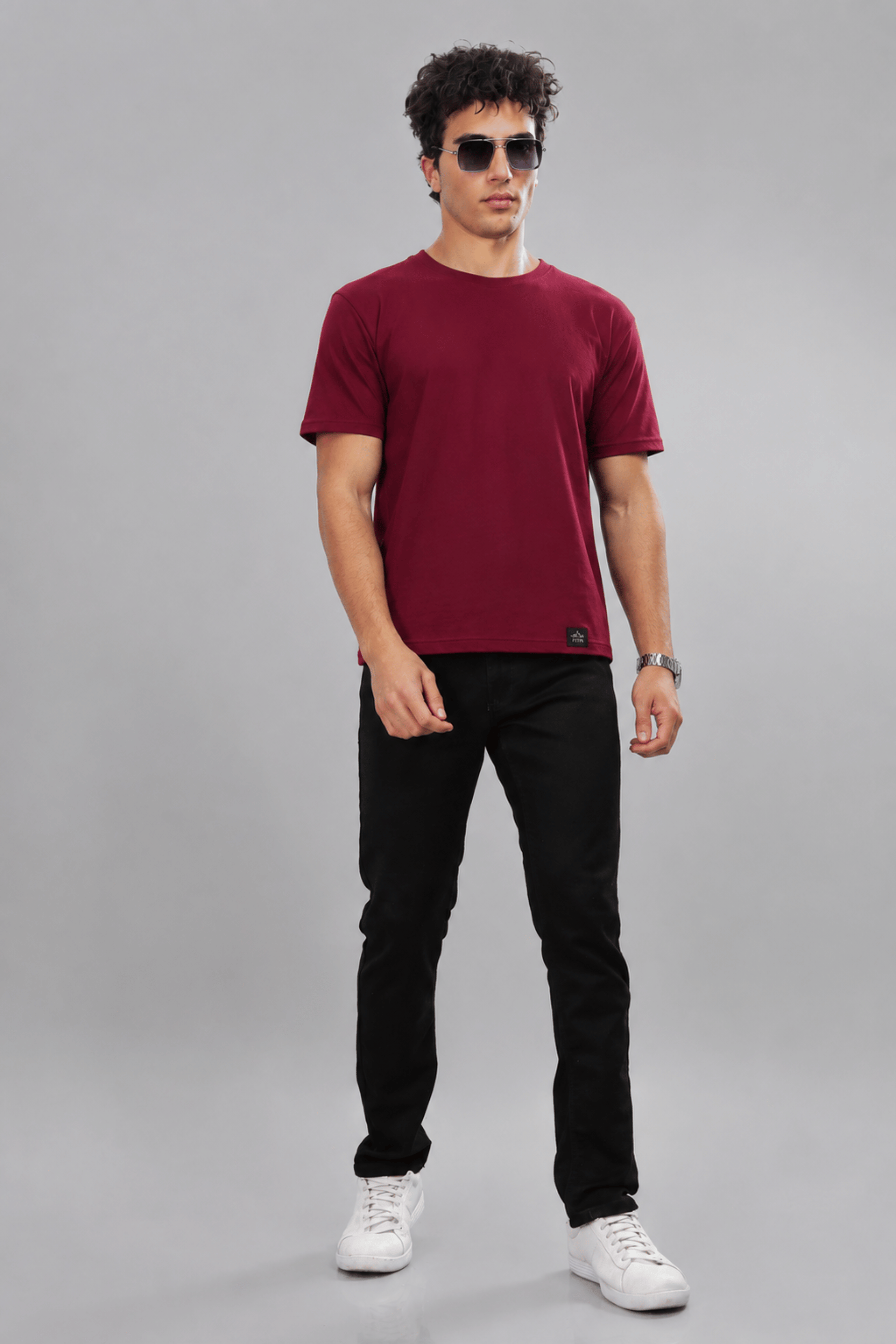 Urban Plain Tees Combo (Pack of 4)
